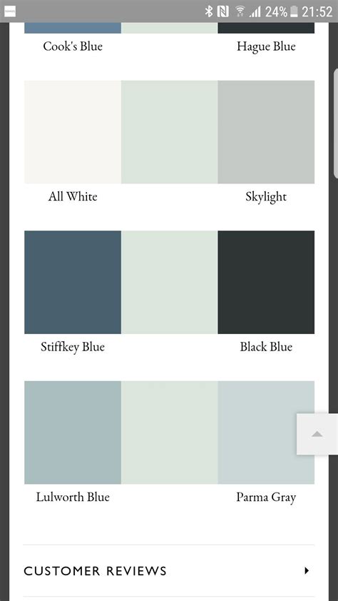 stiffkey blue color chart.